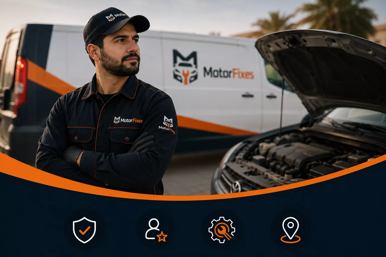 كراج متنقل في الإمارات - MotorFixes