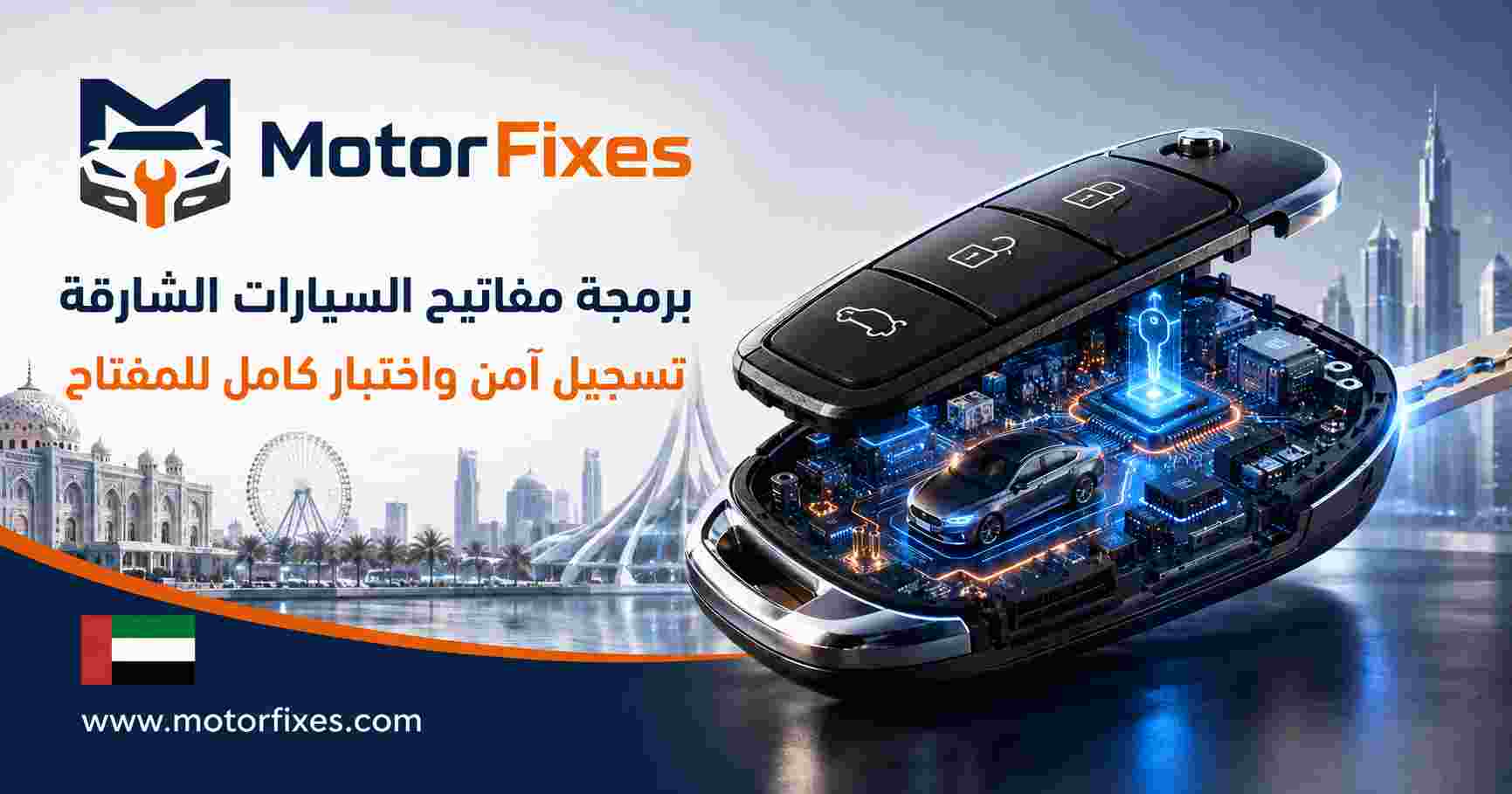 برمجة مفاتيح السيارات الشارقة