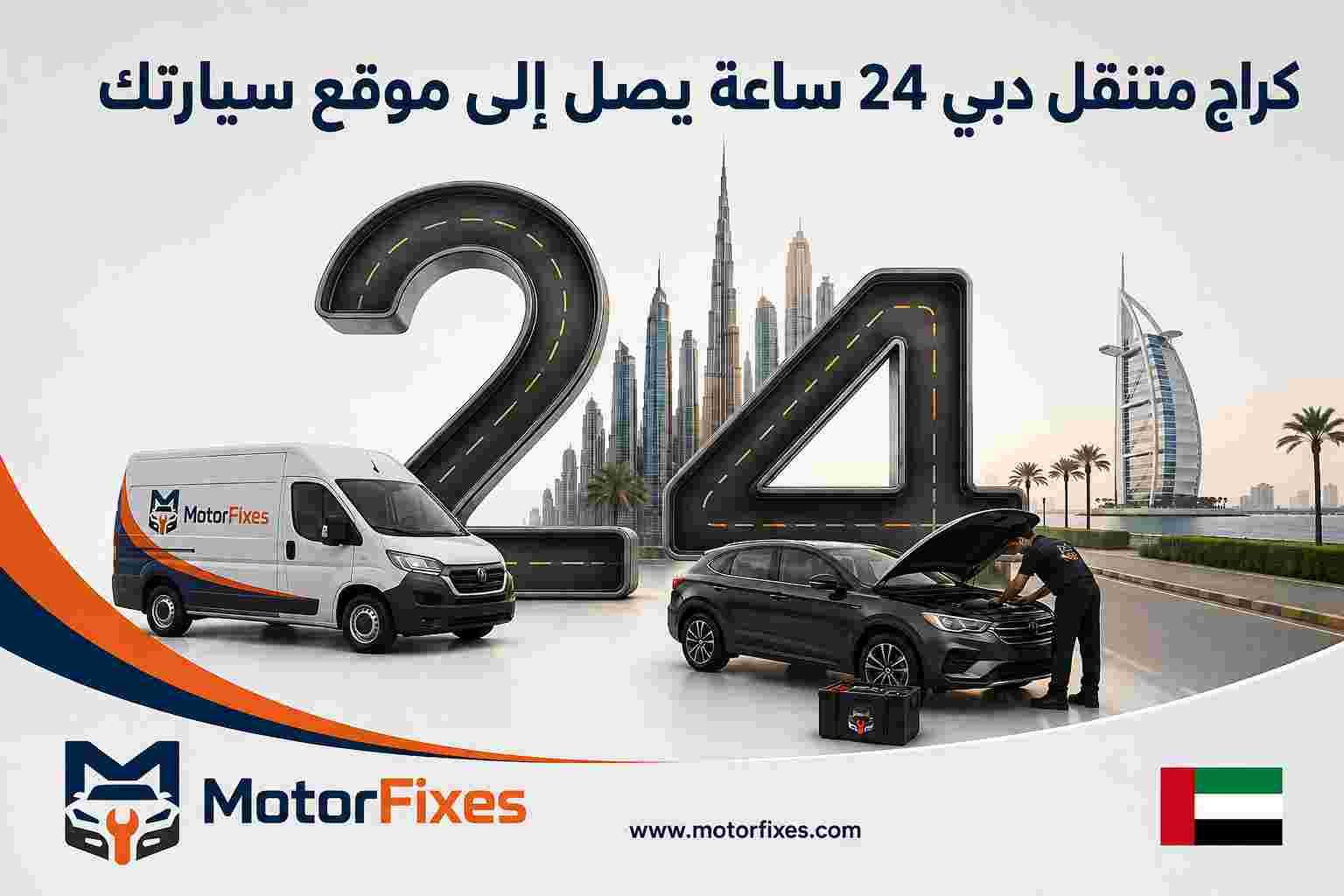كراج متنقل دبي 24 ساعة