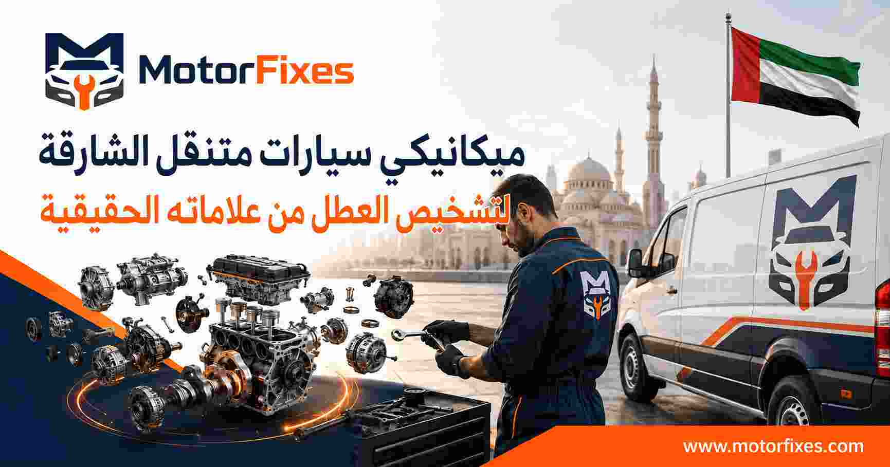 ميكانيكي سيارات متنقل الشارقة